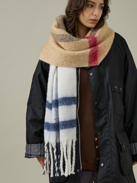 Barbour / バブアー】SCARF / 大判ロングマフラー/ユニセックス