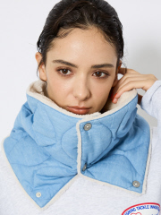 【TAION / タイオン】ミリタリー リバーシブル ダウンネックウォーマー/リバーシブル/2WAY/ユニセックス/防寒【WEB限定】