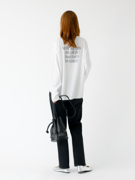 【MICA&DEAL /マイカアンドディール】バックプリントロンT/カットソー/ロゴT【WEB限定】【予約】