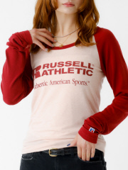 セレクト バイ アバハウス (レディース)
【RUSSELL ATHLETIC/ラッセル アスレチック】ラグランスリーブ/ロンT/Y2K/ロゴT【WEB限定】【予約】