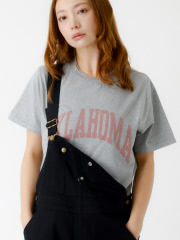 セレクト バイ アバハウス (レディース)
【REMI RELIEF / レミレリーフ】ロゴTシャツ / LW加工T (OKLAHOMA) 【WEB限定】【予約】