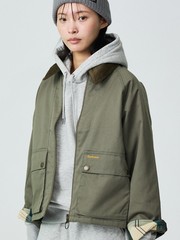 Rouge vif la cle フィブリルシアーフーディーブルゾン　ほぼ未使用 Rouge vif la cle フィブリルシアーフーディーブルゾン ほぼ未