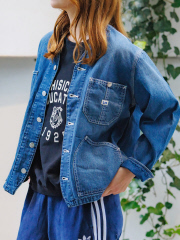 【LEE ×CITYSHOP】ジージャンENGINEER ジャケットノーカラー 楽天市場】lee エンジニアジャケットの通販