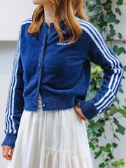 試着のみadidas fluffy cardigan Mサイズ adidas（アディダス）の「adidas FLUFFY CARDIGAN / アディダス