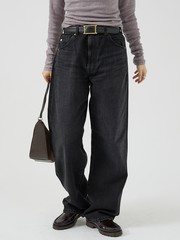 【SOMETHING/サムシング】SOMETHING ELSA ヴィンテージルーズストレートデニムパンツ/デニムパンツ【WEB限定】