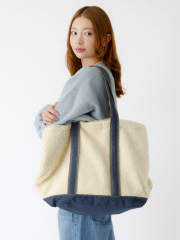 SELECT BY ABAHOUSE (Ladie's) - 【TRIFFER/トリファー】ボアトート/バッグ/大容量/A4収納可能【WEB限定】【予約】
