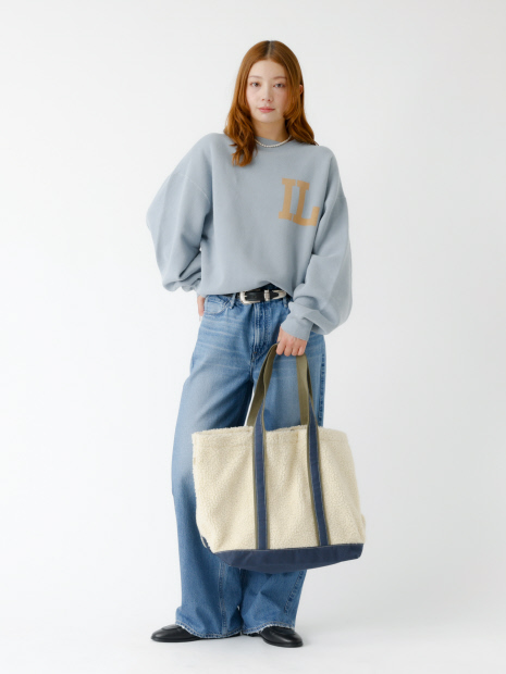 【TRIFFER/トリファー】ボアトート/バッグ/大容量/A4収納可能【WEB限定】【予約】
