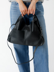 SELECT BY ABAHOUSE (Ladie's) - 【YArKA/ヤーカ】real leather change shape 2way bag/ リアルレザー変形底2way バッグ / Y2502ARB68/ギフト【WEB限定】【予約】