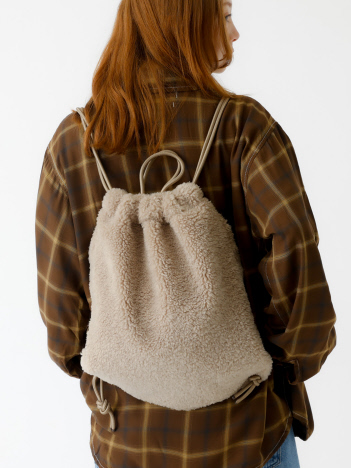 SELECT BY ABAHOUSE (Ladie's) - 【MASTER & COマスターアンドコー】2WAYボアナップザック/バッグ/ナップサック/ボア【WEB限定】【予約】