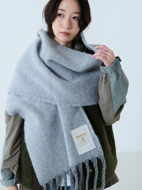 【BARBOUR/バブアー】Ellison Scarf / エリソンスカーフ / 大判スカーフ