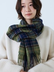 【BARBOUR/バブアー】タータンスカーフ / マフラー / ウール / チェック / ユニセックス / ギフト