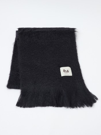 sublations モヘアストール MOHAIR DOUBLE HIGH NECK P/O KNIT .12【CHARCOAL】 – SUBLATIONS