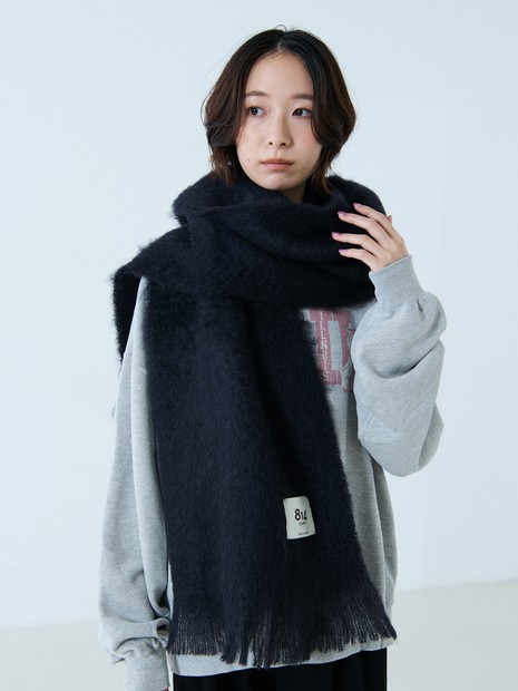 814 EZCARAY / エスカライ】モヘアストール / マフラー / 大判｜SELECT