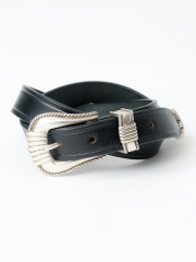 【TORY LEATHER / トリーレザー】"3091" 3-PIECE SILVER BUCKLE BELTS / ウエスタンベルト / ブライドルレザー / ユニセックス