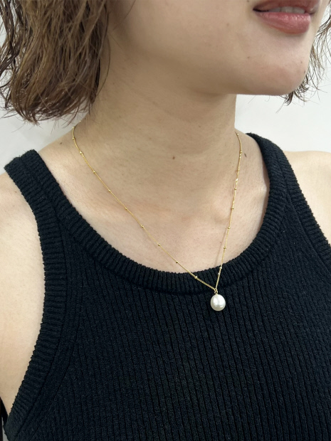 【MARIHA/マリハ】月の夢ネックレス/47cm/スタンドチェーン/SV925/パール/ギフト【WEB限定】