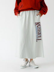 SELECT BY ABAHOUSE (Ladie's) - 【RUSSELL ATHLETIC/ラッセル アスレチック】Wmns Brushed SK/スウェットロングスカート/スウェット/スカート/ロング丈【WEB限定】【予約】