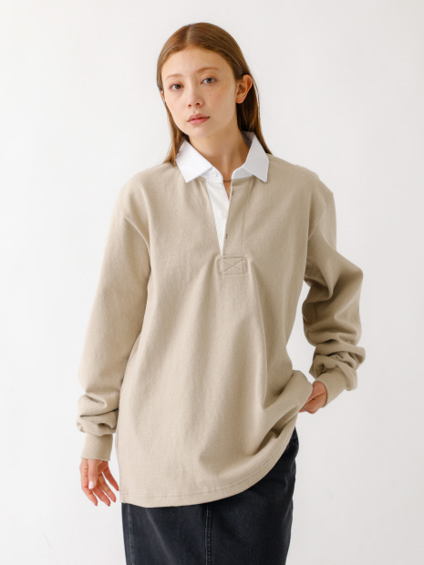 【BARBARRIAN / バーバリアン】12oz HEAVY WEIGHT/ポロシャツ/ラガーシャツ/ユニセックス【WEB限定】【予約】
