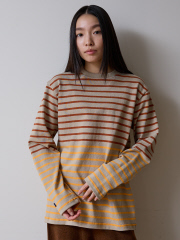 BARBARIAN 12ozHEAVY WEIGHT CREW LONG/ボーダー/クルーネック/ユニセックス【WEB限定】