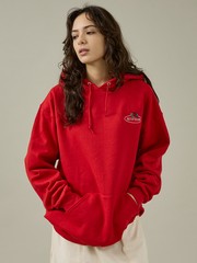 FRUIT OF THE LOOM】PRINT HOODIE1/ワンポイント/ユニセックス【WEB