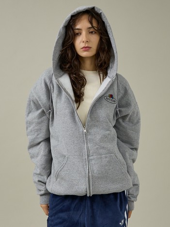 【FRUIT OF THE LOOM】PRINTZIP HOODIE1/ワンポイント/ユニセックス【WEB限定】