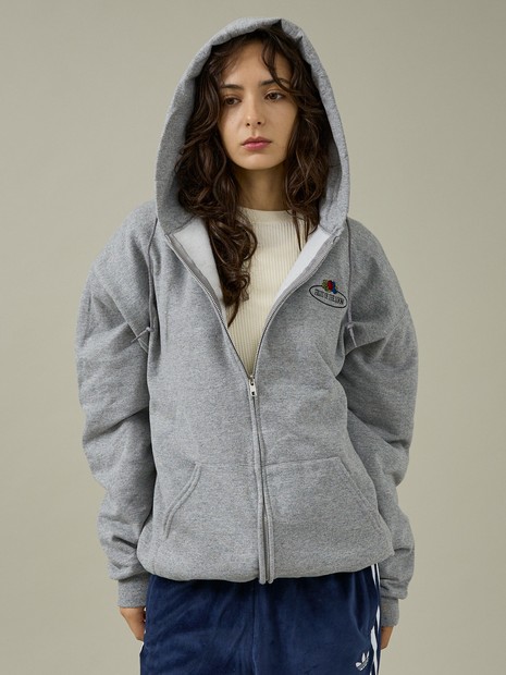 FRUIT OF THE LOOM】PRINTZIP HOODIE1/ワンポイント/ユニセックス【WEB