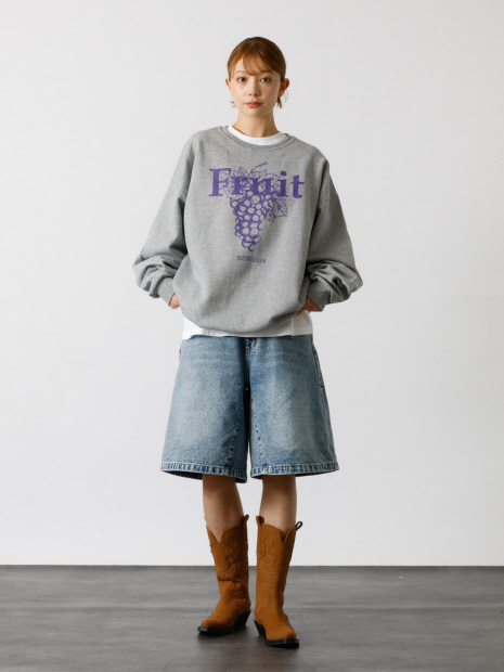 【FRUIT OF THE LOOM】PRINT SWEAT3/ユニセックス【WEB限定】