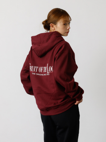 【FRUIT OF THE LOOM】PRINT HOODIE4/ロゴプリント/フーディー/ユニセックス【WEB限定】