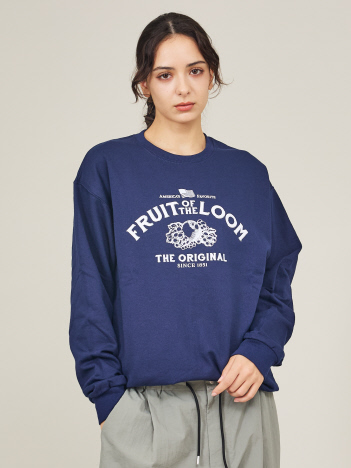 【FRUIT OF THE LOOM】PRINT SWEAT5/プリントロゴ/ユニセックス【WEB限定】