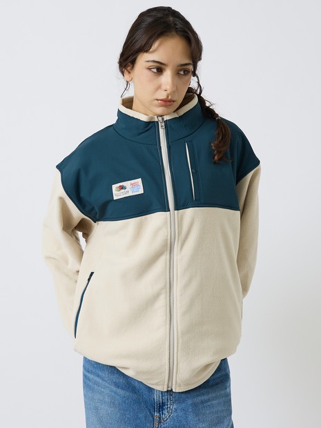 【FRUIT OF THE LOOM / フルーツオブザルーム】 COZY SOFT FLEECE BLOUSON / フルジップ フリース ブルゾン / ユニセックス