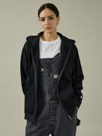 ABAHOUSE フード付きブラック　メンズ ABAHOUSE GRAY ブルゾン アウター 「セットアップ対応」メッシュ