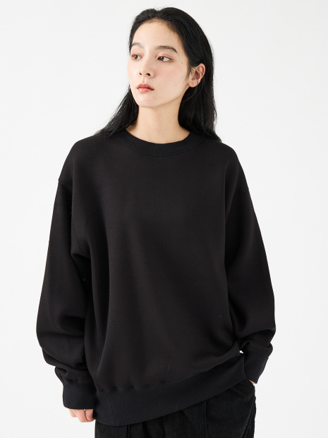 【FORTUNA/フォルトゥナ】TECH SWEAT CREW NECK /トロミ鹿子ダンボールプルオーバースウェット/ユニセックス【WEB限定】【予約】