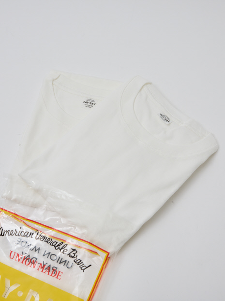 【PAYDAY/ペイデイ】 2枚組パックTシャツ/STANDARD 2-PACK TEE/2枚入り/無地T/ユニセックス【WEB限定】
