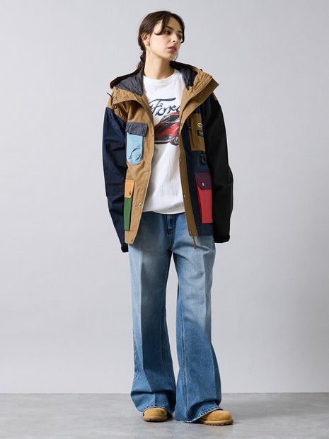 POLER/ポーラー】60/40MTN PARKA/マウンテンパーカー/ナイロン/ユニ