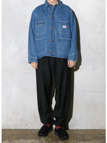 【PENNEY'S】 10oz DENIM ENGINEER SHORT JACKET STONE WASH/ショート丈【WEB限定】