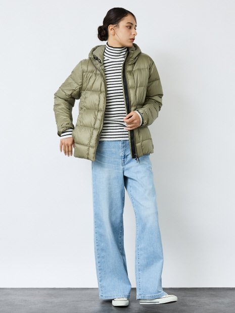 【PYRENEX / ピレネックス】BASSIA HOODED / バッシア フーデッド / ダウンジャケット / ライトダウン / HWY031【予約】