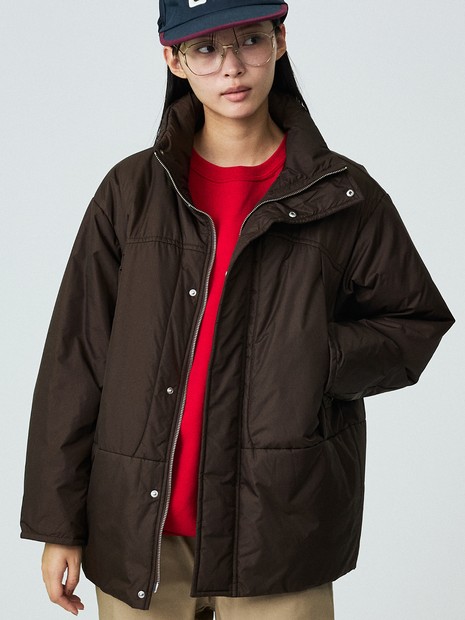 Le Melange/ル・メランジュ】モンスターパーカー / スタンドカラー