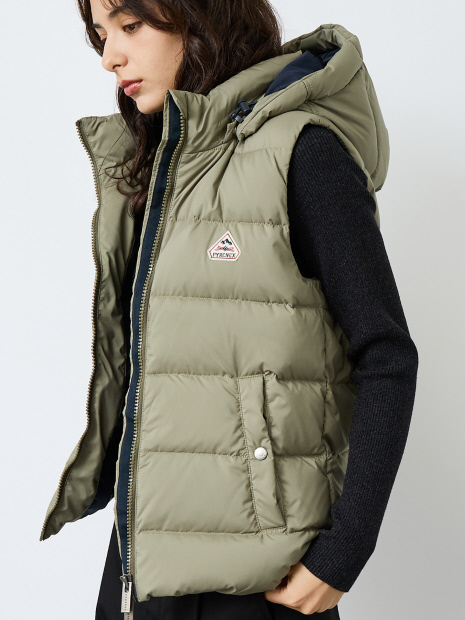 【PYRENEX / ピレネックス】SPOUTNIC VEST / スプートニック ダウンベスト / HWY035【予約】
