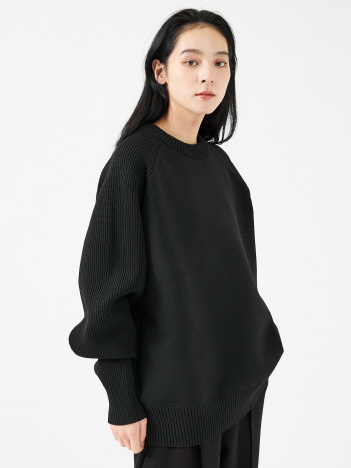 【FORTUNA/フォルトゥナ】ECOTEC-Knit イージーケア ウォッシャブル クルーネック ニット/ユニセックス【WEB限定】
