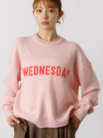 SELECT BY ABAHOUSE (Ladie's) - 【Le Melange/ル・メランジュ】ロゴニット/#8552003/トップス/ニット【WEB限定】