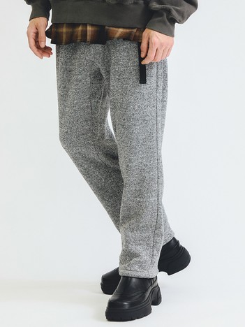 【JEMORGAN/ジェーイーモーガン】ニットフリースロングパンツ/防寒/ユニセックス【WEB限定】