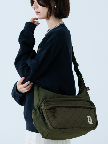 【COBMASTER/コブマスター】 QLT MOONSHAKE MOONSHAKE SHOULDER BAG/ムーンシェイクショルダーバッグ/81357400/ショルダーバッグ/キルト【WEB限定】