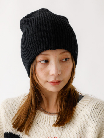 【RUBEN/ルーベン】RUS-8343/MERINO WOOL RELAXED BEANIE /メリノウールリラックスビーニー/シンプル/ビーニー/帽子【WEB限定】