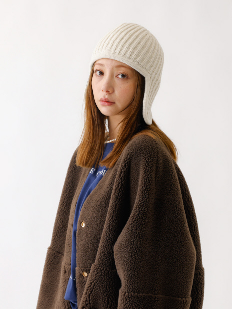 【RUBEN/ルーベン】RUS-8349/EAR COVER BEANIE/イヤーカバービーニー/帽子/シンプル/ビーニー/イヤーカバー付き【予約】