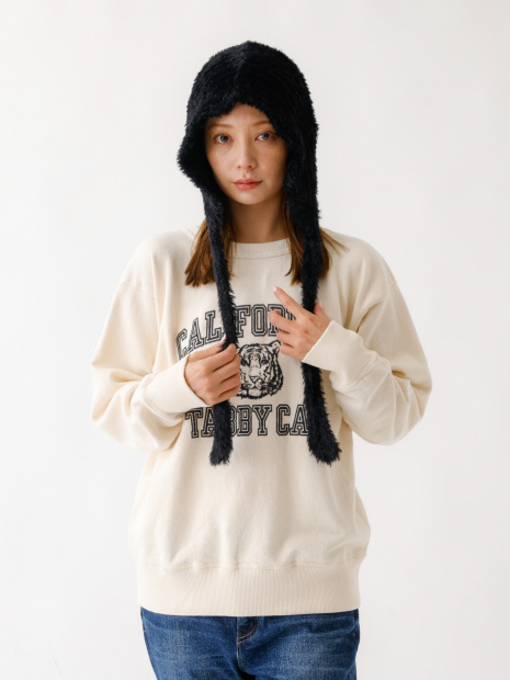 【RUBEN/ルーベン】RUS-8355/SHAGGY BONNET/シャギーボンネット/帽子/もこもこ/ふわふわ【WEB限定】【予約】
