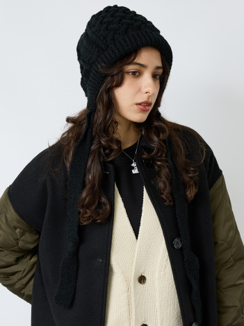 【RUBEN/ルーベン】RUS-8356/ケーブルボンネット/CABLE BONNET/帽子/リボン【WEB限定】【予約】