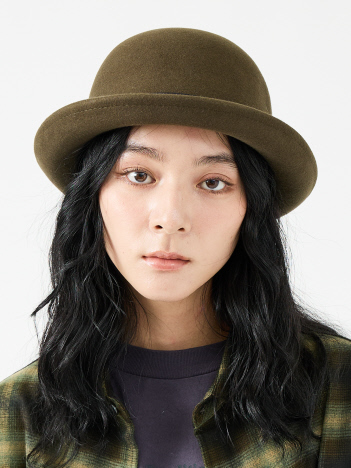 SELECT BY ABAHOUSE (MEN'S) - 【RUBEN/ルーベン】BASIC BOWLER FELT HAT/ベーシックボーラーフェルトハット/ベーシック/フェルトハット【WEB限定】【予約】