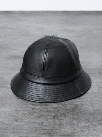【RUBEN/ルーベン】FAKE LEATHER METRO HAT/フェイクレザーメトロハット/合皮/ユニセックス【WEB限定】【予約】