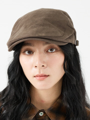 【RUBEN/ルーベン】FAKE SUEDE HUNTING/フェイクスエードハンチング/フェイクスエード/カジュアル/ユニセックス【WEB限定】
