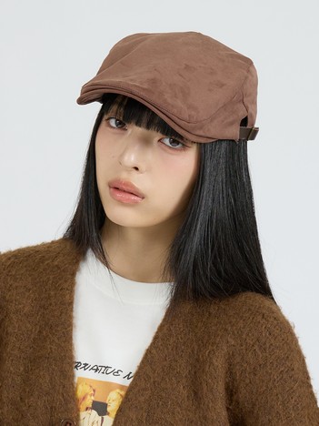 【RUBEN/ルーベン】FAKE SUEDE HUNTING/フェイクスエードハンチング/フェイクスエード/カジュアル/ユニセックス【WEB限定】