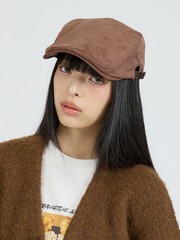 【RUBEN/ルーベン】FAKE SUEDE HUNTING/フェイクスエードハンチング/フェイクスエード/カジュアル/ユニセックス【WEB限定】